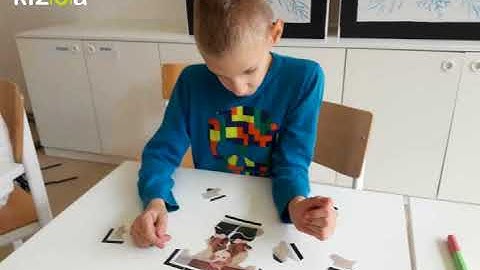 Kizoa Movie - Video - Slideshow Maker: Doing puzzles- project All different, all the same