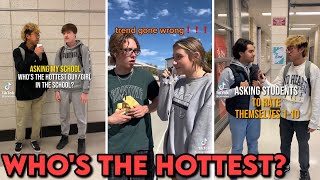 Who&#39;s the hottest girl/guy in the school | TikTok Compilation