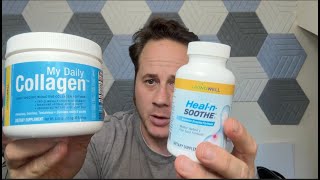Living Well HEAL-N-SOOTHE My Daily Collagen Review!