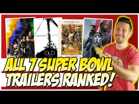 All 7 Super Bowl 2021 Trailers Movie & TV Trailers Ranked!