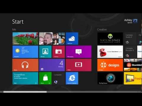 How To SetUp Windows 8 Start Screen