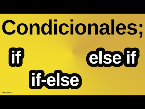 Video: ¿De qué sirve la instrucción if else if?