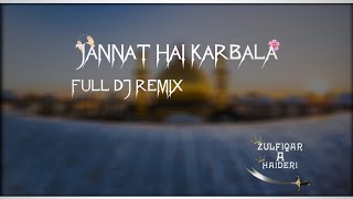 JANNAT HAI KARBALA - NEW 2024 DJ REMIX || FHARAN ALI WARIS ||QAWWALI