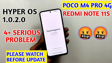 Poco M4 pro 4g After hyper OS 4+ Big serious Problem/issue/bugs update or not 🚫