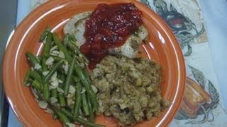 Thanksgiving for Two Turkey and Stuffing Bake