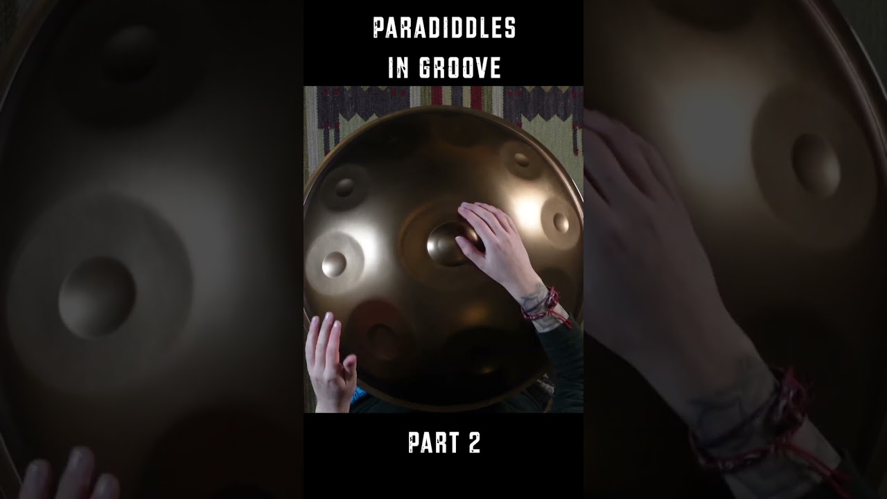 Mini Handpan Tutorial | Paradiddle in Groove Part 2