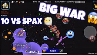 ZX Clan VS Spax 😎 ( Snay.io )