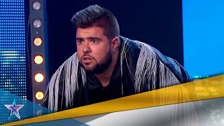 His BODY is NO OBSTACLE! It Got Him the GOLDEN BUZZER! | Auditions 8 | Spain's Got Talent Season 5