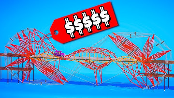 When you have TOO MUCH BUDGET in Poly Bridge 3...