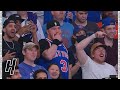 Knicks Fans Celebrate the Last Few Seconds of their First Playoff Win Since 2013