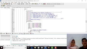 PROGRAM KASIR BARANG ELEKTRONIK C++ dengan array , if else