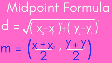 How to Find Distance & Midpoint between two points