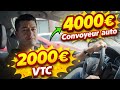 VTC ou CONVOYEUR AUTO :Quel est le plus rentable ?