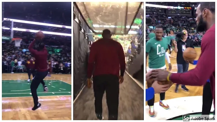 LeBron James Game 1 Pregame All-Access