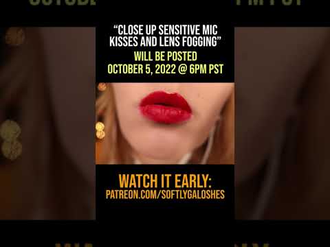 (Teaser) Kissing & Lens Fogging with sensitive mic ASMR - (Teaser) Kissing & Lens Fogging with sensitive mic ASMR
