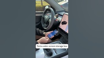 Premium Under-Screen Storage Tray for Tesla – Functional & Seamless Design#storage Box#tesla#Screen