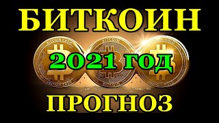 БИТКОИН 2021 год. ПРОГНОЗ.