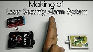 How to make a Laser Light Security Alarm at Home (DIY)