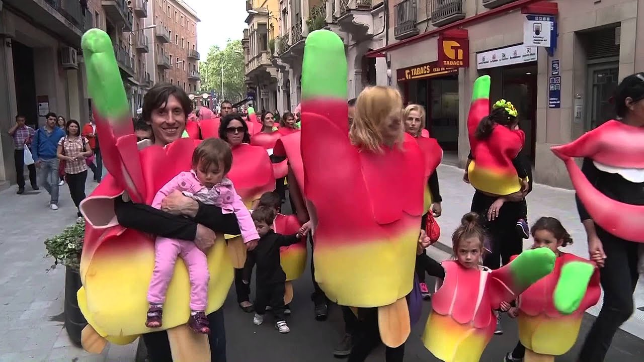 Rua infantil Llaminera de les Fires de Figueres 2015