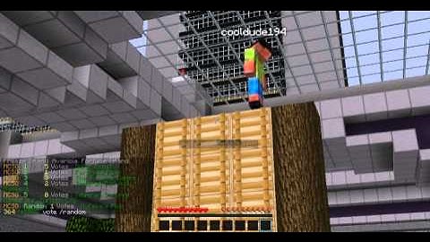 Fly/sprint hacks in the mcsg lobby
