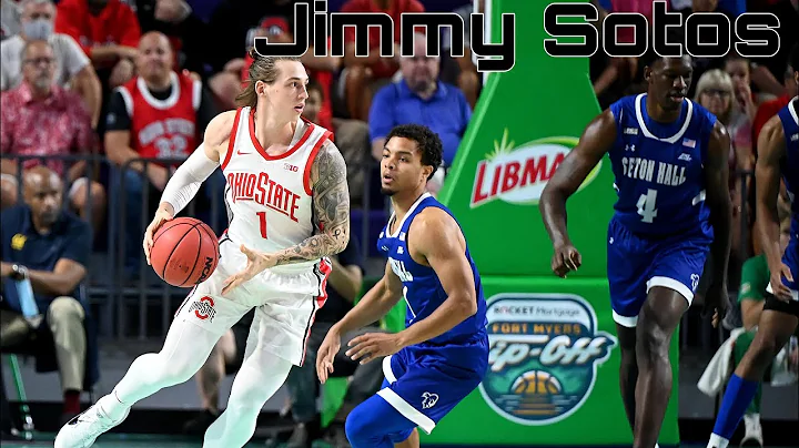 Jimmy Sotos 2021-2022 highlights | Ohio State PG |...