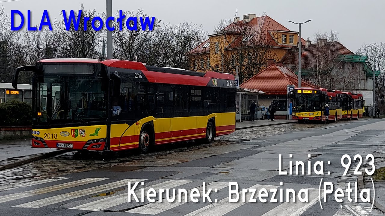 [🇵🇱PL] TIMELAPSE: DLA Wrocław - Linia: [🚍923]