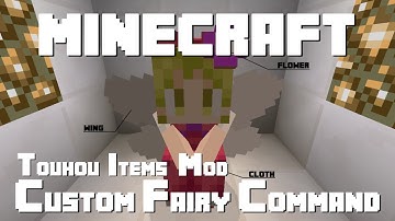 Touhou Items Mod: Custom Entity Command [Mod Review] [EN] [1.7.10]