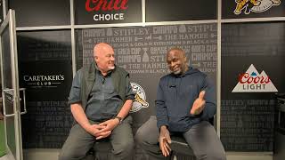 Jim Mullin catches up with CFL on TSN on-air personality Duane Forde before 2026 CFC Prospect Game
