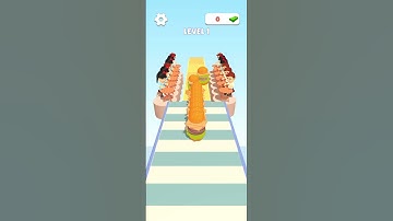 Burger Stack Runner 3D#shortsfeed