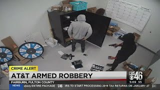 Men rob AT&T store at gunpoint
