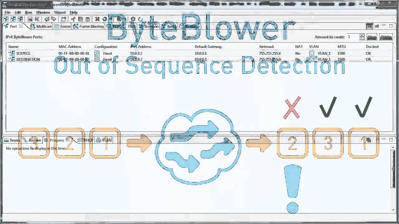 ByteBlower Tutorial - Out-of-sequence detection - YouTube