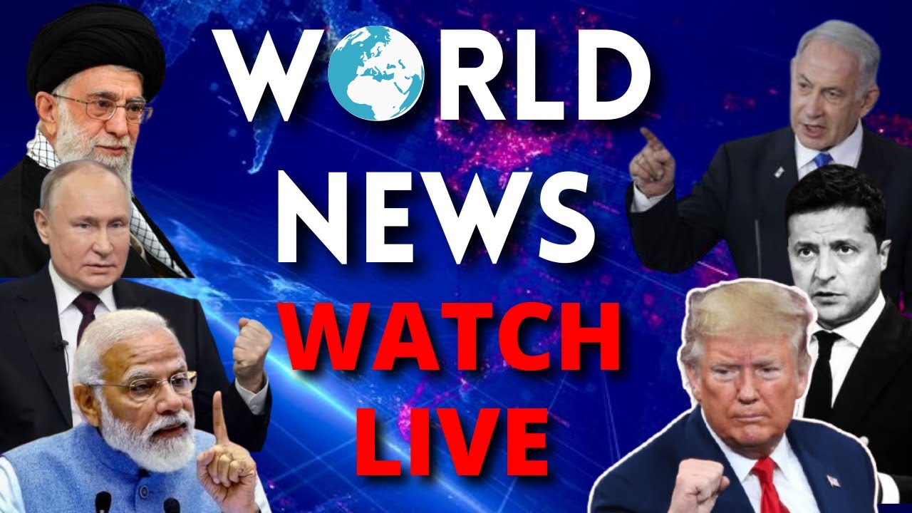 BREAKING NEWS LIVE | English News | International Breaking News & Top stories - 24/7 stream
