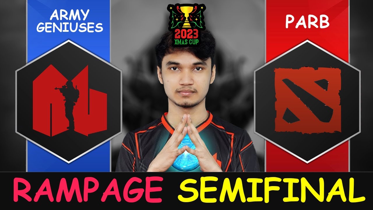 SEMIFINAL UPPER BRACKET RAMPAGE - Army Geniuses vs Me Parb Dota 2 - YouTube