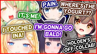 The Best Moments From HoloEN's HUGE OFF-COLLAB! (ft. Ame, Ina, Kronii, Fauna, Mumei) | HoloEN Clips