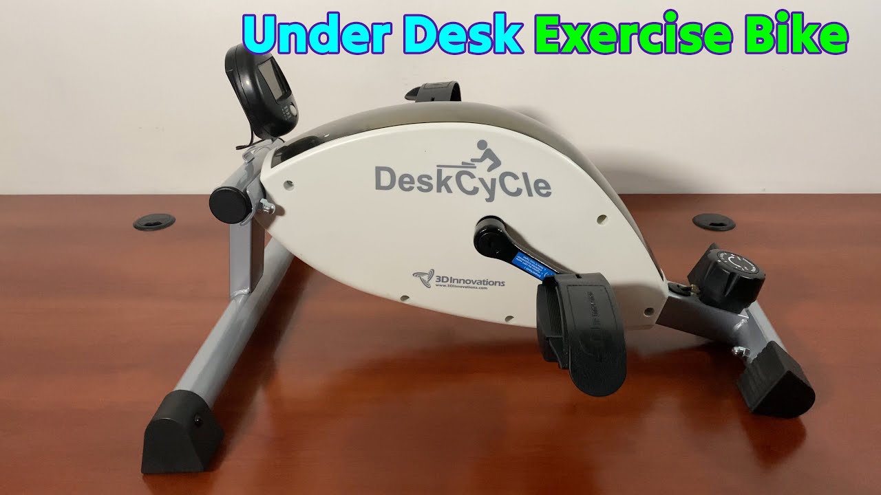 Stamina Wirk Under Desk Exercise Bike With Smart Workout App And