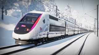 Мчусь навстречу Новому году на скоростном поезде TGV в Train Sim World 2: LGV Méditerranée