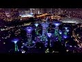 Star Wars Day - SaberTrees, Gardens By the Bay Singapore [Drone 4k]