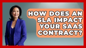 How Does An SLA Impact Your SaaS Contract? - The SaaS Pros Breakdown