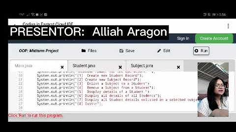 CCS108 Midterm Project