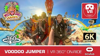 😱 360° VOODOO JUMPER Schäfer extreme onride POV VR ThrillRide Experience Fabbri Smashing Jump