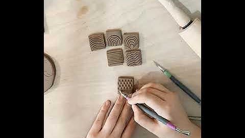 Making Textured Stamps