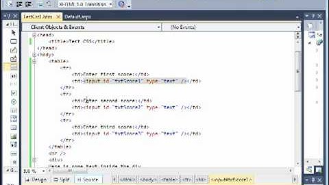 Evolution of CSS - Course ASP.NET 4 and Visual Studio 2010 - Lesson 9