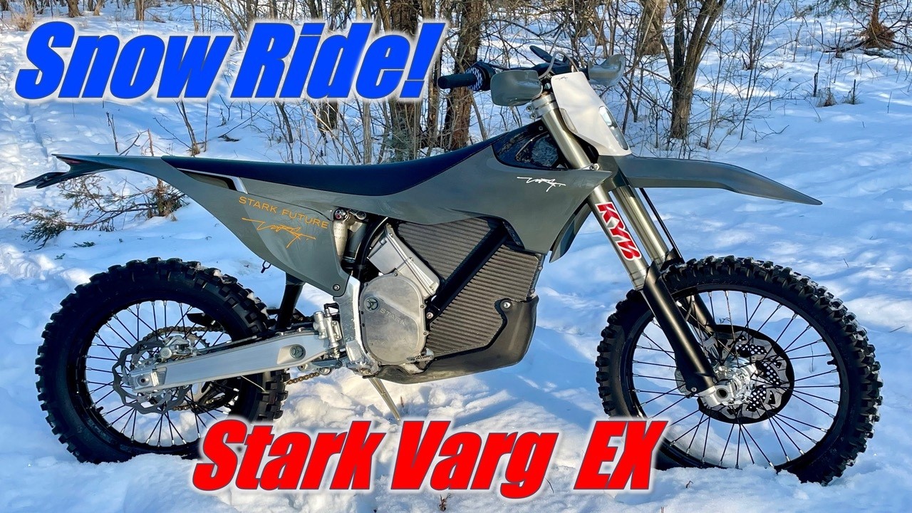 Поездка по снегу! Старг Варг Экс