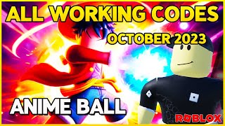 Anime Ball codes (October 2023)