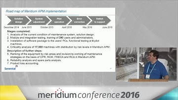 Severstal - Roadmap of Meridium APM Implementation