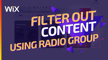 Velo by WIX: Filter Category Not To Show on Repeater Using RadioGroup and .ne() Function. |