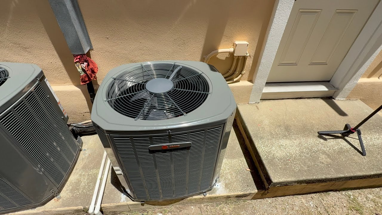 Brand new 2025 1.5 to trane XR14 heat pump start up shut down @ running. ￼￼￼
