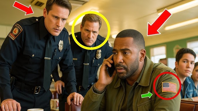 Cops Target A Black Homeless Veteran at a Diner, Until He Makes One Phone Call and Ends Their Career