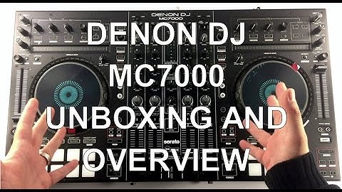 Denon DJ MC7000 - Unboxing and Overview