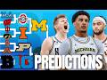 Predicting EVERY Game in the 2026 Big Ten Tournament | Full Bracket Predictions